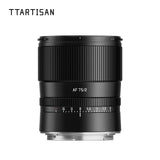 TTArtisan AF 75mm F/2 Full Frame Prime Lens for mirrorless camera - Sony E Nikon Z L mount