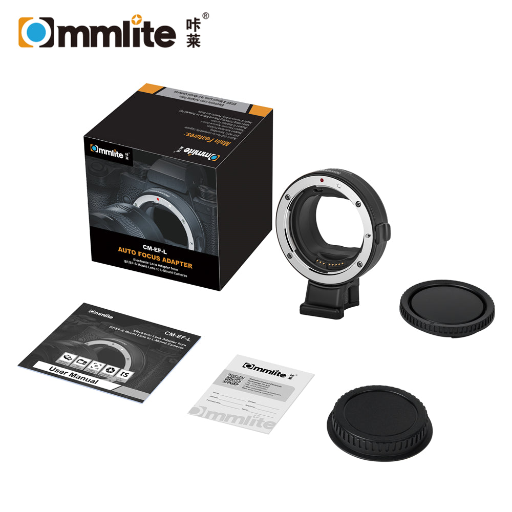 Commlite CM-EF-L Focus lens adapter for Canon EF mount to – Roxsen.com