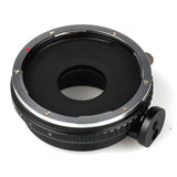 Rollei 6000 medium format lens to Canon EOS EF mount Adapter - 550D 5D II 500D 7D 700D 650D