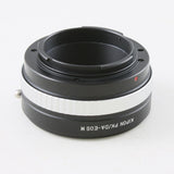 Kipon Pentax K mount DA AF lens to Canon EOS M EF-M mount mirrorless camera adapter - M2 M5 M6 M50 M100