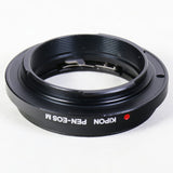 Kipon Olympus PEN F mount lens to Canon EOS M EF-M mount mirrorless camera adapter - M2 M5 M6 M50 M100