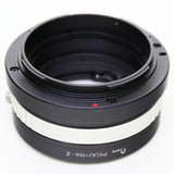 Pentax K mount DA AF lens to Nikon Z mount mirrorless adapter - Z5 Z6 Z7 II Z50 Z fc