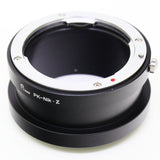 Pentax K mount PK lens to Nikon Z mount mirrorless adapter - Z5 Z6 Z7 II Z50 Z fc