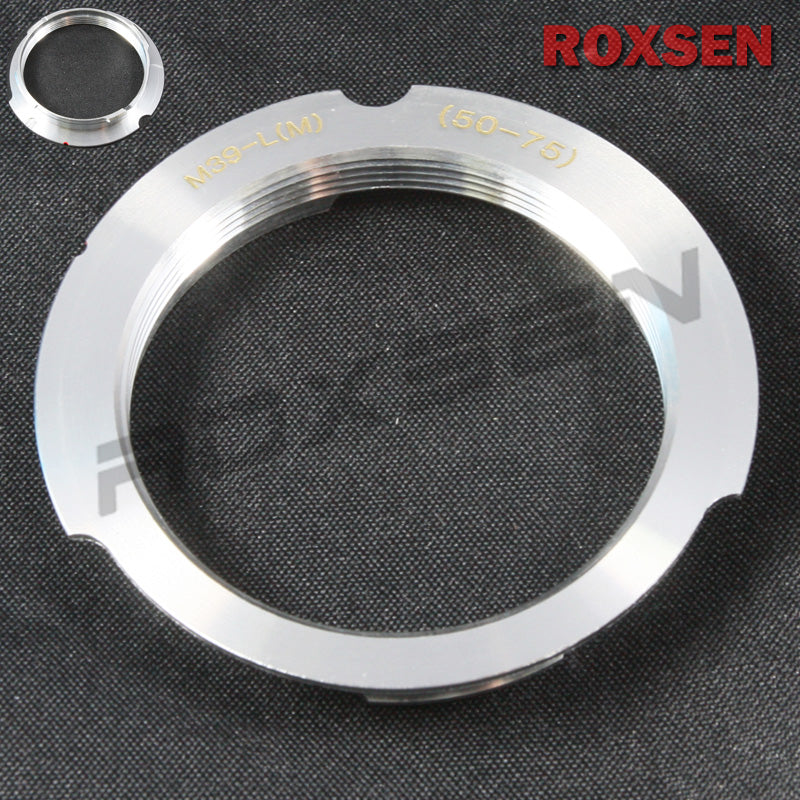 Pixco M39 LSM LTM mount Lens to Leica M adapter 28mm 28-90 35mm 35-135 50mm 50-75 for M6 M8 M9 M-240 246 262 50mm 75mm