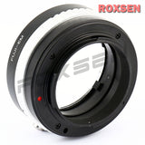 Fuji AX Fujica old X mount lens to Canon EOS M EF-M mount adapter - M2 M5 M6 M50