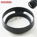 Vented Metal Lens Hood for DSLR mirrorless lens - Canon Nikon Sony Leica M R Voigtlander Olympus Panasonic