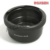 Pentacon 6 Kiev 60 lens to CANON EOS EF mount Adapter - 5D III 7D II 700D