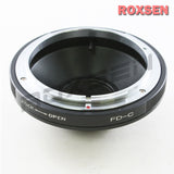 FD mount lens to C mount 16mm Film Mount Adapter Eclair Bolex NPR