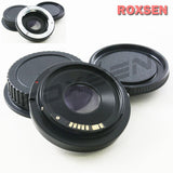 EMF AF confirm adapter for Minolta MD MC lens to Canon EOS EF mount glass focus infinity - 5D III 6D 650D 700D 60D 70D