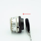 Detachable 3-Bit modifying mount for Exakta EXA lens to M42 Pentax screw mount adapter ring