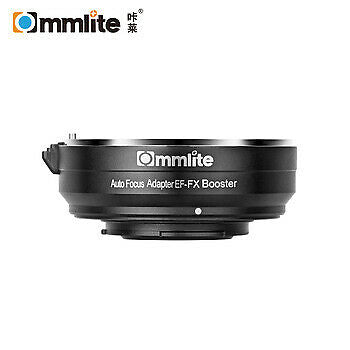 Commlite CM-EF-FX Booster 0.71x Auto Focus AF lens adapter for